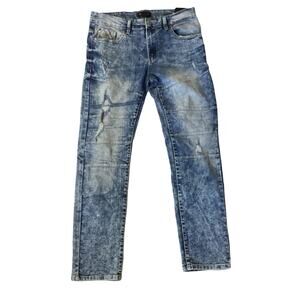 WT02 Dostressed Moto Jeans
